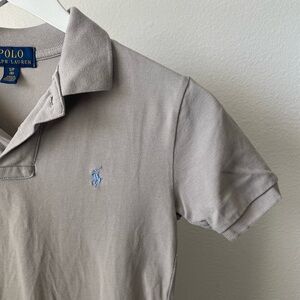 Boy Ralph Lauren short sleeve classic mesh polo